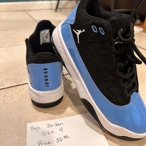 Boys blue and black Jordan